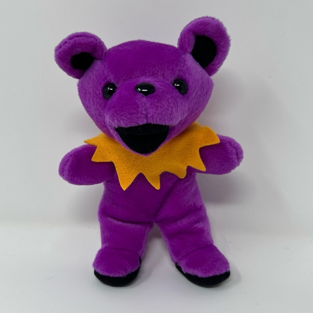 NWOT Purple Grateful Dead Steven Smith Beanie Bear